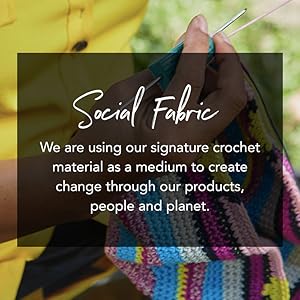 Social Fabric, Artistic Integrity, Crochet, Eco