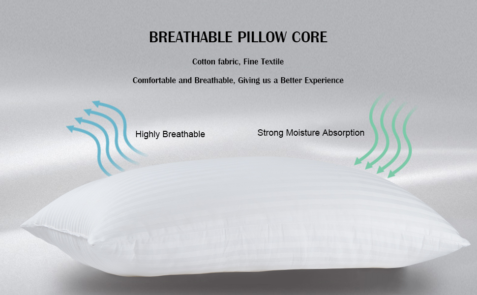 YOUR MOON Bed Pillows for Sleeping 2 Pack Hotel Collection