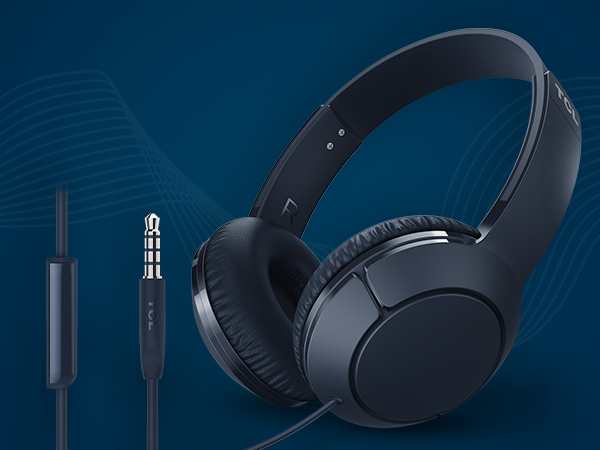 Amazon.com: TCL Mtro200 On-Ear Wired Headphones Super Light
