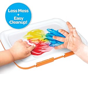 less mess paints, no mess paints, paint for little kids, art supplies, crayola paint, crayola paints