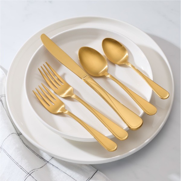 Oneida Mooncrest Dinner Forks Silverware Set for 4, Flatware