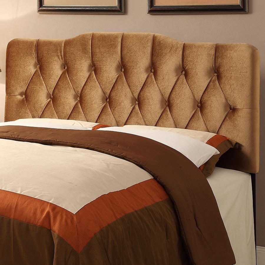 Pulaski Upholstered Soft Shape Headboard, King, Velvet