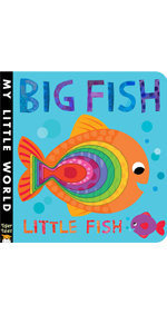 die cuts, board book, opposites, rhyming story, ocean, water, concentric circles, shaped 