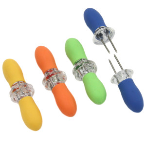 E-Z Store Jumbo Corn Holders, 8 pc