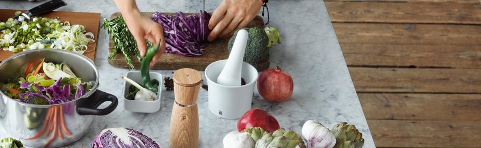 WMF Trend Topfset, 6-teilig, Cromargan Edelstahl poliert