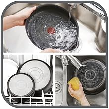 Tefal Ingenio Lot 2 Poêles + 2 Casseroles + Poignée Amovible Induction, Acier Inoxydable Emotion L897S504 Ec3db347 509a 4f91 9d6f Cf790eefd7a4. CR0,0,440,440 PT0 SX220 V1