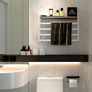 Kibath L448503 Toallero Secatoallas eléctrico FU con repisa ...