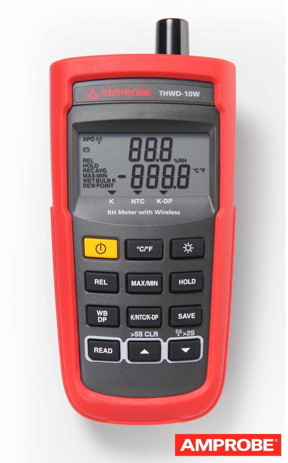 Amprobe THWD10W Wireless Temperature and Relative Humidity