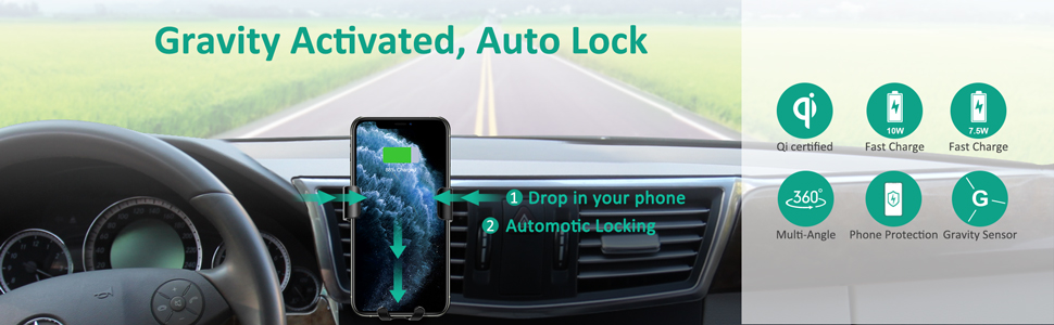 wireless car charger iphone 11