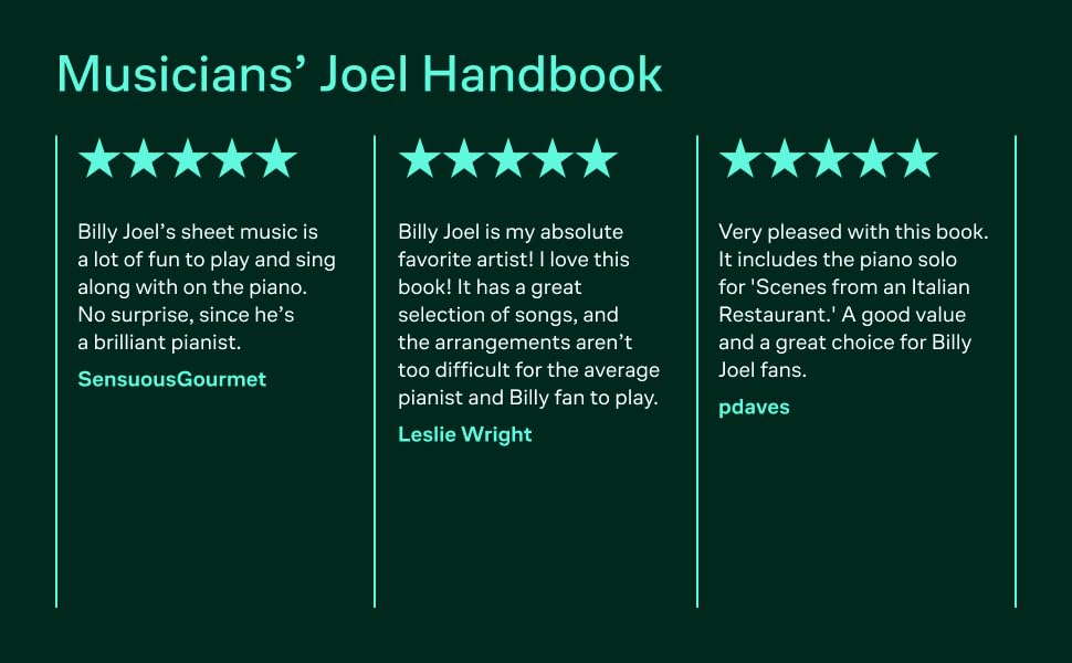 Amazon.com: Billy Joel Complete - Volume 1 | Piano, Vocal