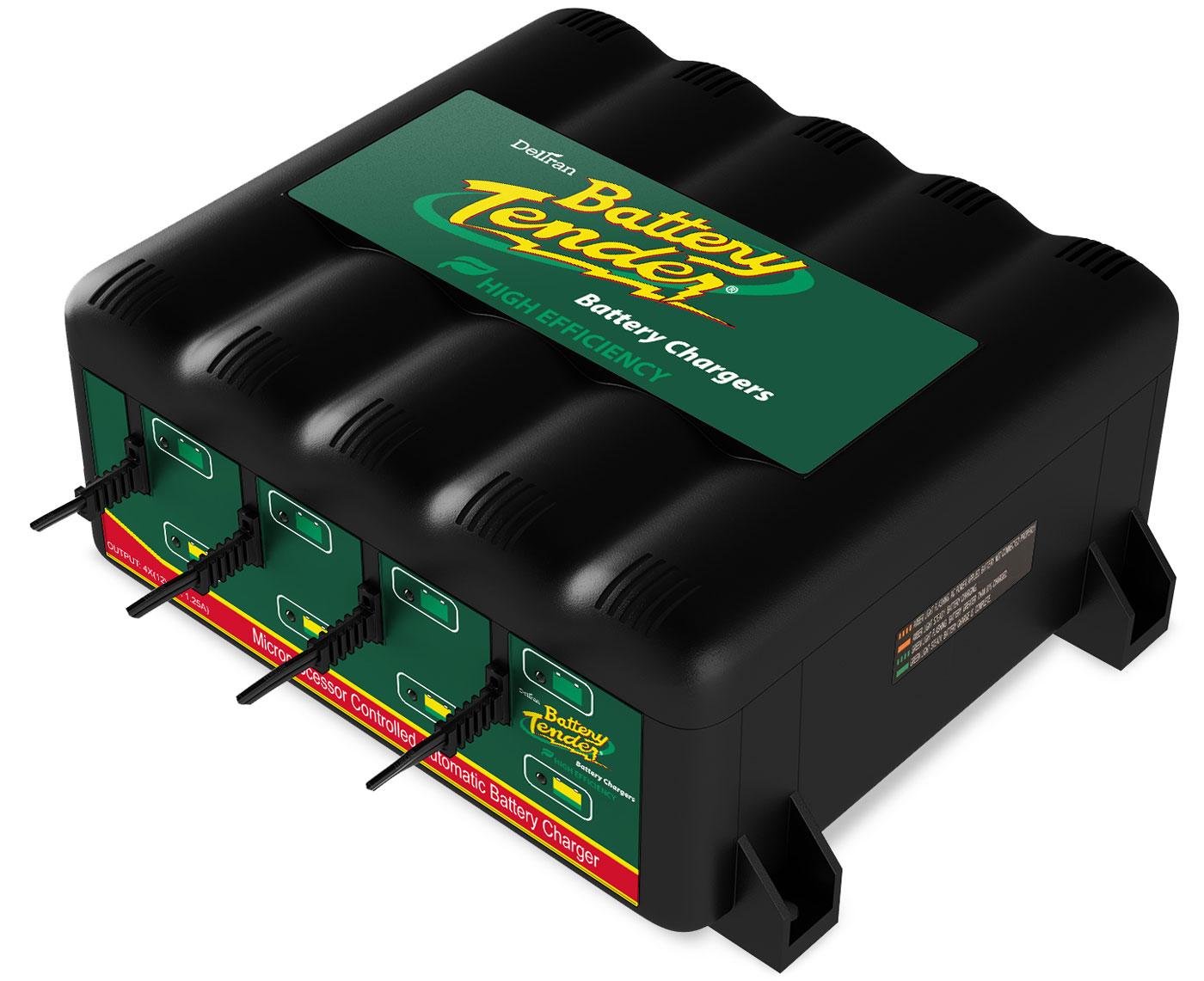 Battery Tender 0220148DLWH 12Volt 4Bank Battery