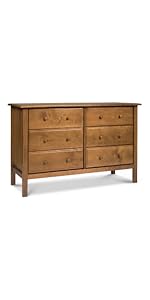 davinci kalani 6 drawer double wide dresser