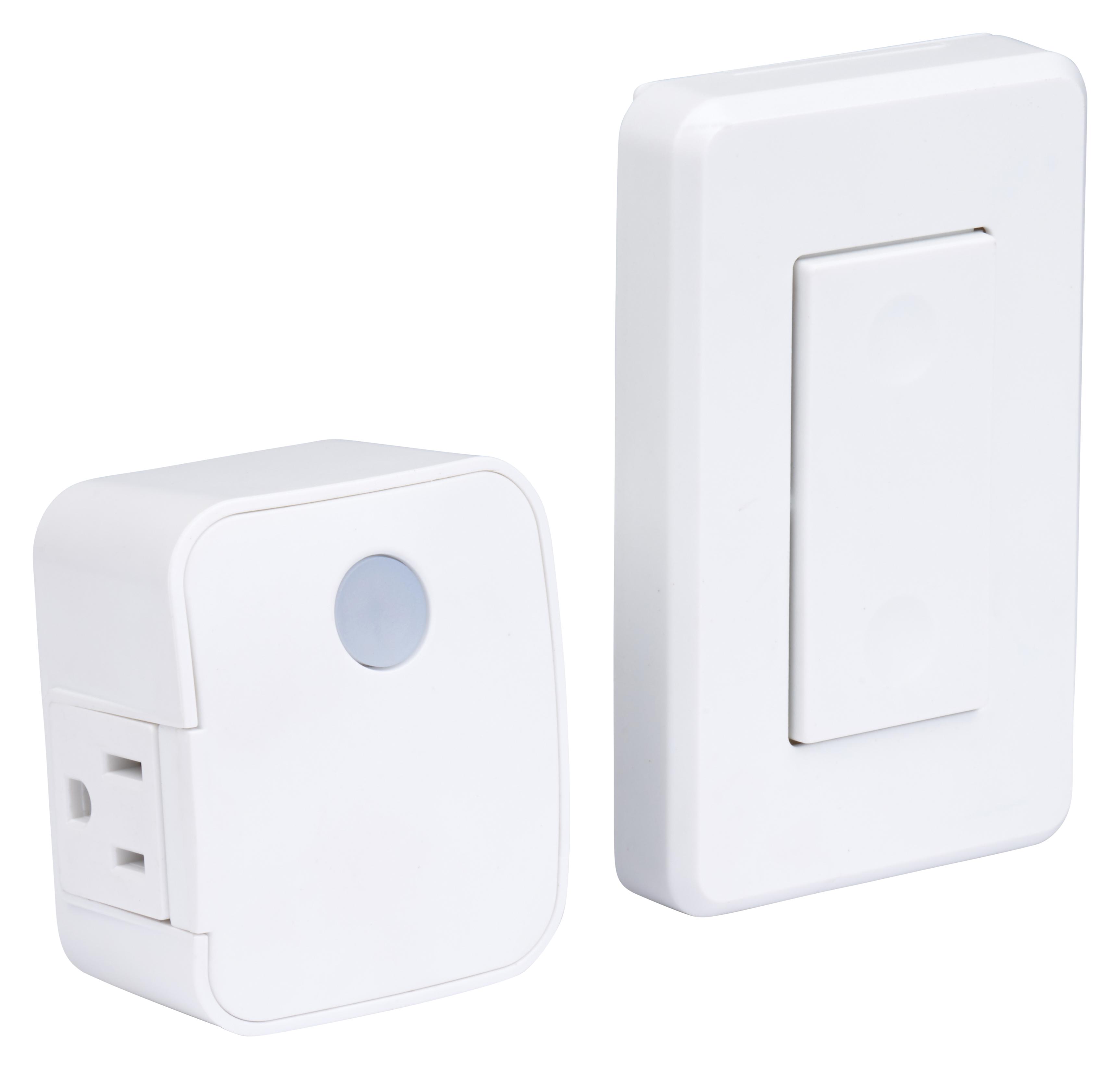 Westek RFK100LC Wall Mounted Switch and Plugin Receiver, Accessories Amazon Canada