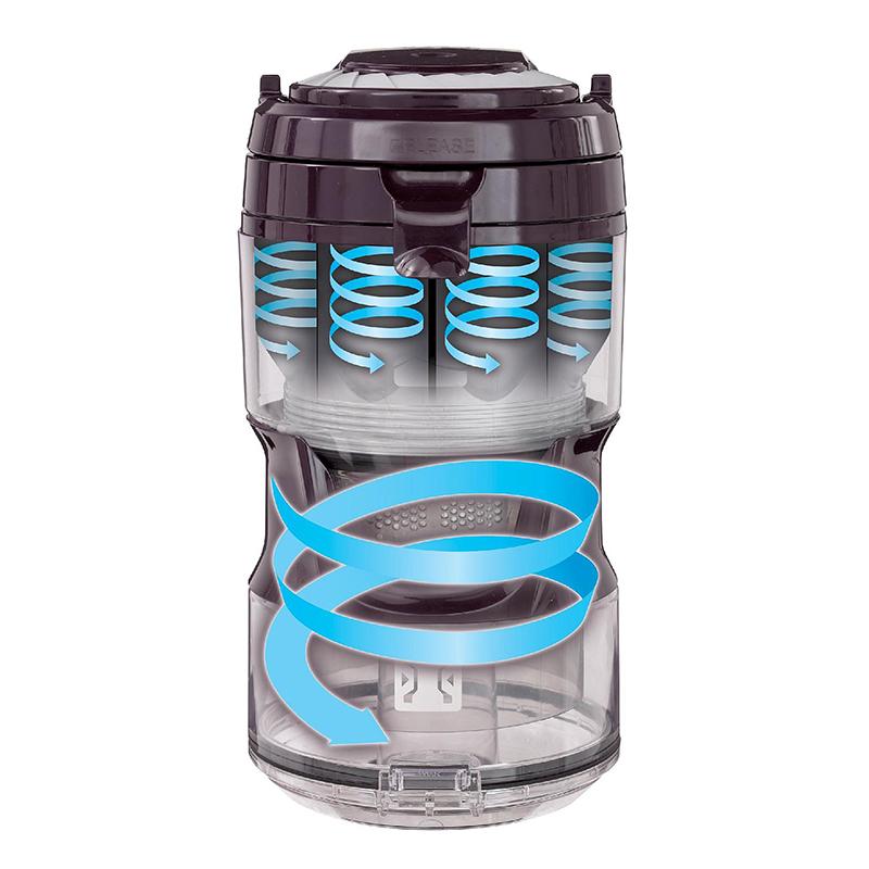 Kenmore 22614 Pet Friendly Bagless Canister Vacuum in Purple/Silver