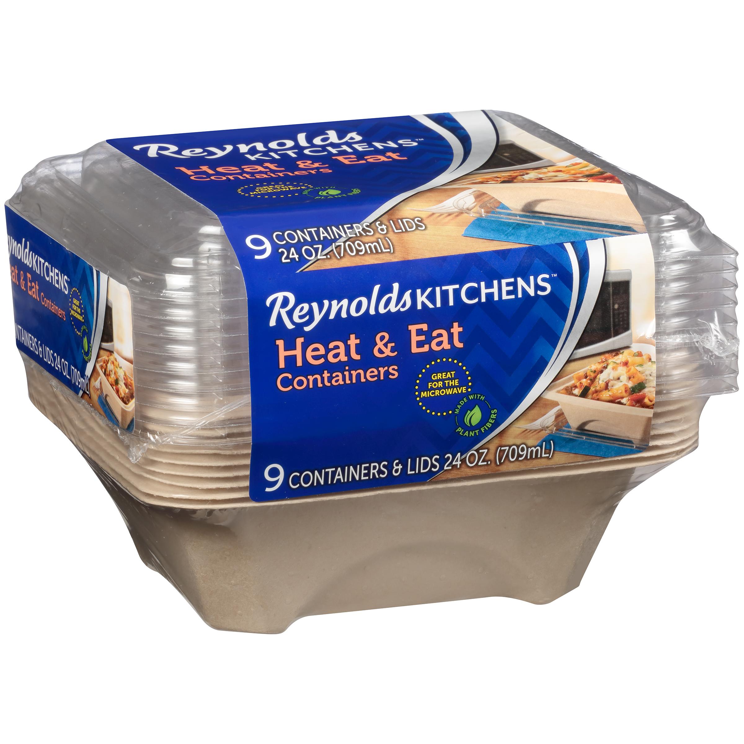 Reynolds Kitchens Heat & Eat Containers (Disposable, 24