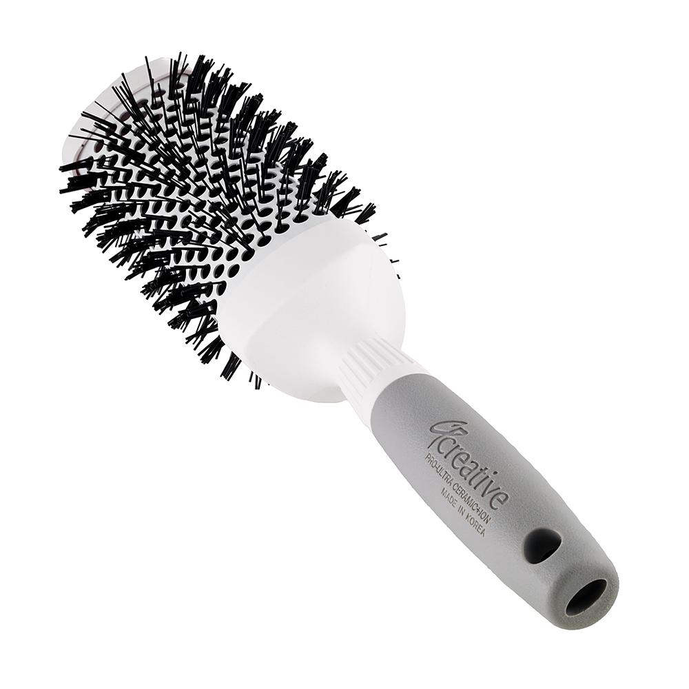Creative Hair Brushes Triangle Ceramic & Ionic Technology