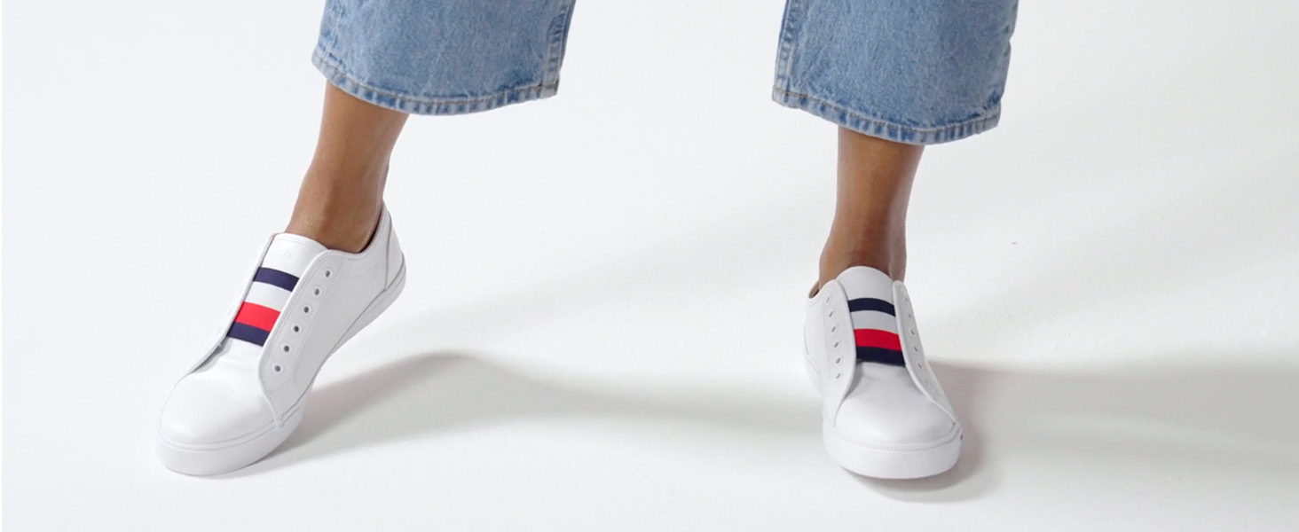 Amazon.com | Tommy Hilfiger Women's ANNI Shoe, White, 5.5 M