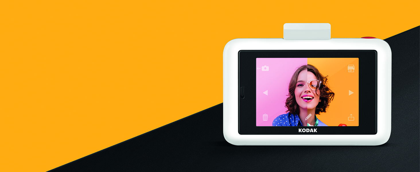 KODAK Step Touch Instant Camera with 3.5 Inch LCD Touchscreen Display