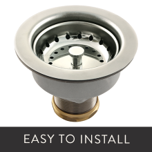 Kingston Brass Kitchen Strainer - Polished Chrome -7