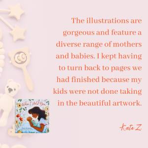 Reviews, illustrations, Bible, scripture, diversity, faith, love, motherhood, mother, child, baby