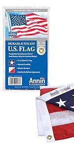 Annin Annin Flagmakers American US nylon outdoor Nyl-Glo flag