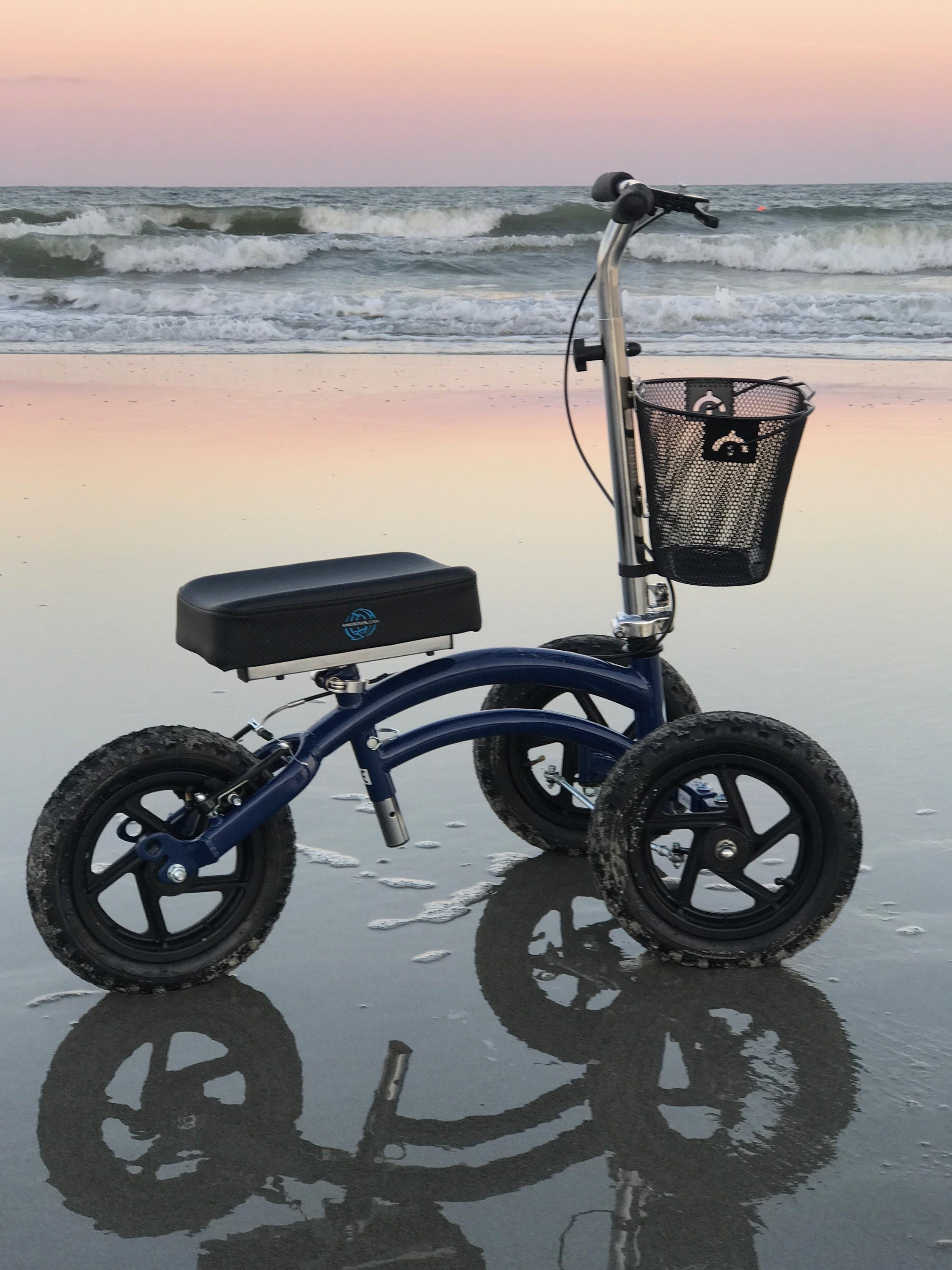 All Terrain KneeRover Steerable Knee Scooter Knee Walker Heavy Duty