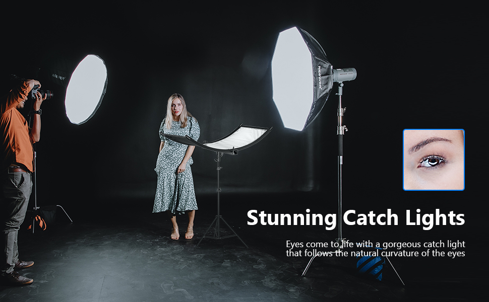 Neewer Clamshell Light Reflector Diffuser with Carrying