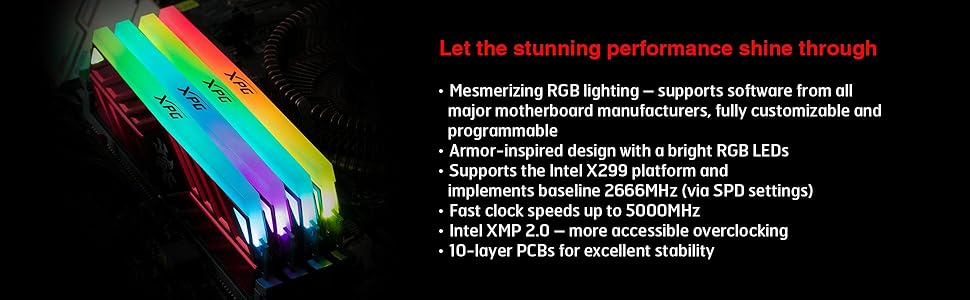 Amazon.in: Buy Adata XPG Spectrix AX4U300038G16-SR41 8GB 3000MHz D41 ...