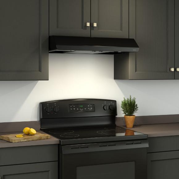 Broan BKSA130BL Sahale Black Range Hood, 30Inch Amazon.ca Tools & Home Improvement