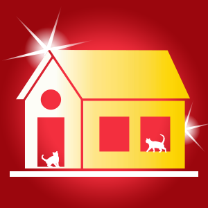 Multi cat litter helps you maintain a fresh smelling home. Illustration.