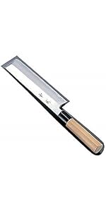 業務用　雪藤　出刃包丁165mm 雪藤中霞玉白钢（白钢）日本厨师的出刃刀165毫米| 日本刀