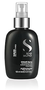 alfaparf milano semi di lino sublime cristalli liquidi spray seta smoothing finishing serum hair oil