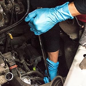 Amazon.com: AMMEX Nitrile Extra Long Exam Disposable