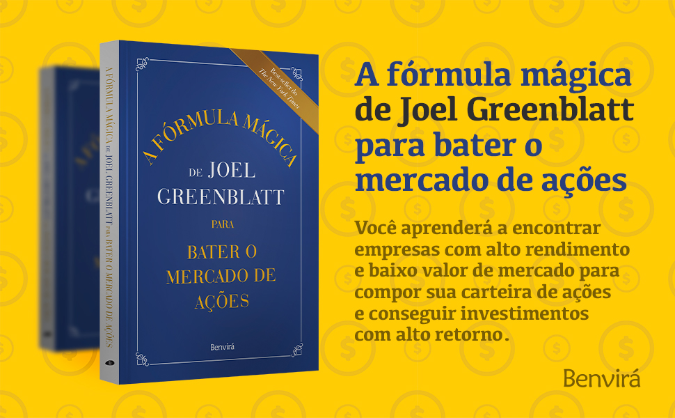 A fórmula mágica de Joel Greenblatt, Benvirá, finanças pessoais e investimentos, best seller do NYT