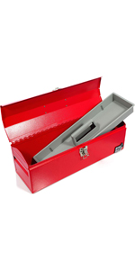 19" Portable Steel Tool Box