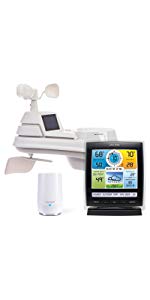 acurite weather station with rain wind temperature and remote monitoring on app