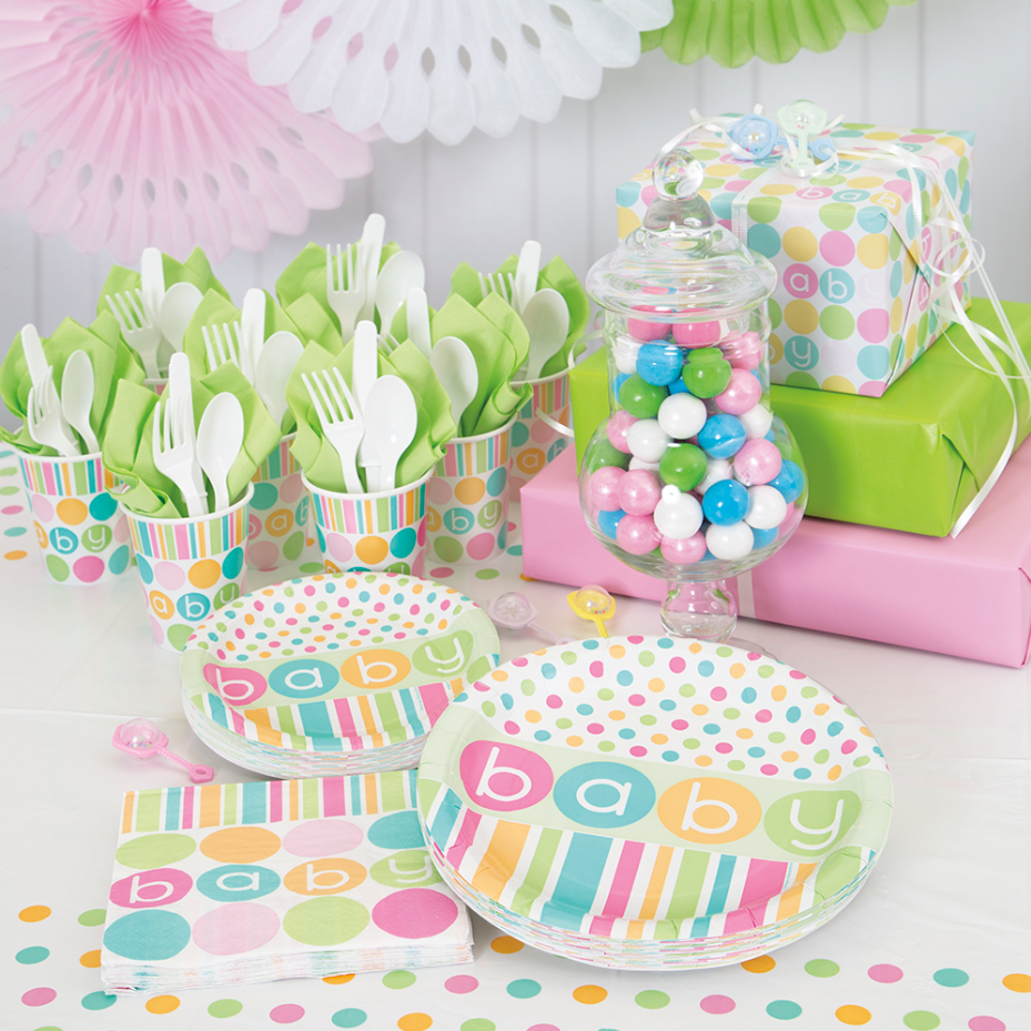 Pastel Baby Shower Wrapping Paper Amazon.ca Home & Kitchen