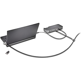 Kensington N17 Keyed Dual Head Laptop Lock for Dell Devices