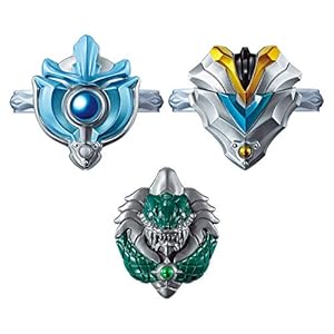 ★珍品★未使用ウルトラマン 装飾品 食玩オリジナル』SGウルトラタイガアクセサリー1 全8種 開封 DX