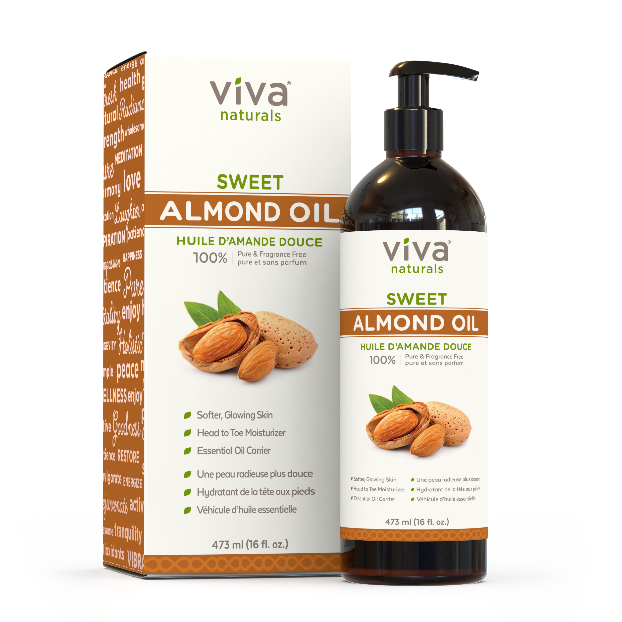 Almond Oil; Sweet Almond Oil for Skin or Almond Oil for Hair, The