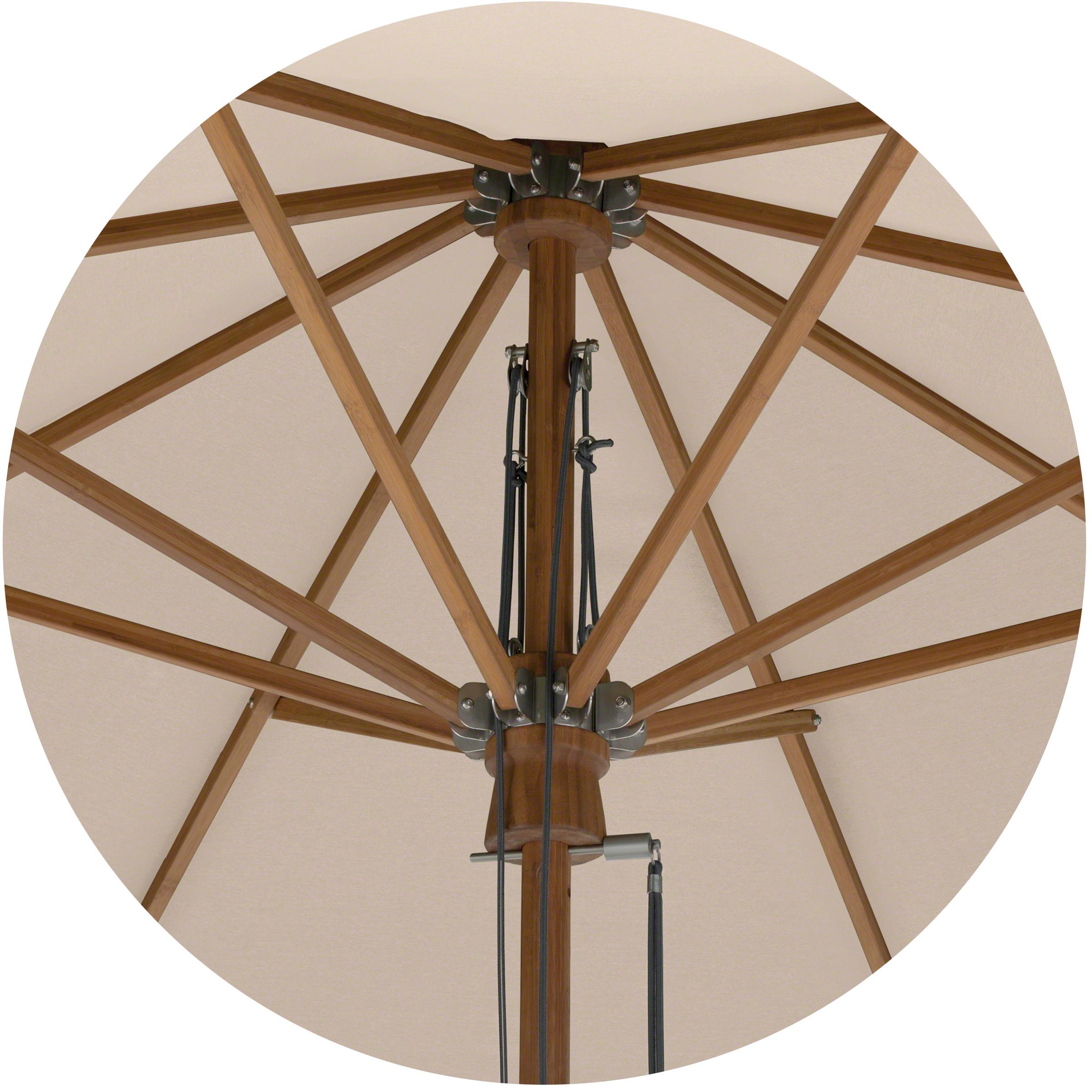 Classic Accessories Montlake FadeSafe 9Foot Round Bamboo Patio