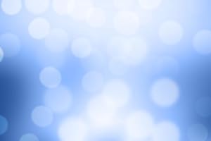 Blurred Lights On Blue Background