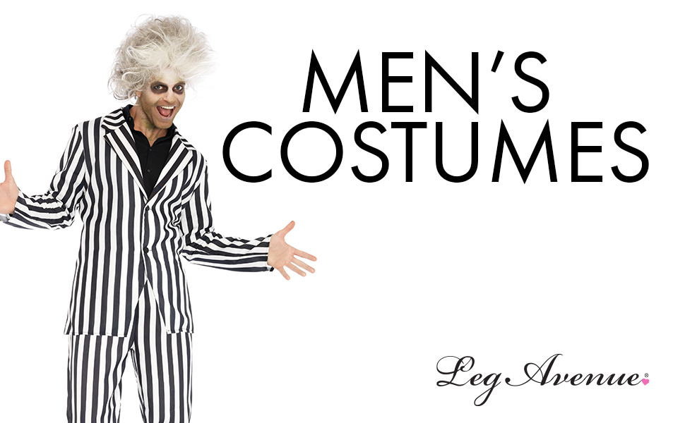 Leg Avenue Men's 2 Piece Bachelor Cigarette Smoke Jacket And Pipe Costume, Red/Black