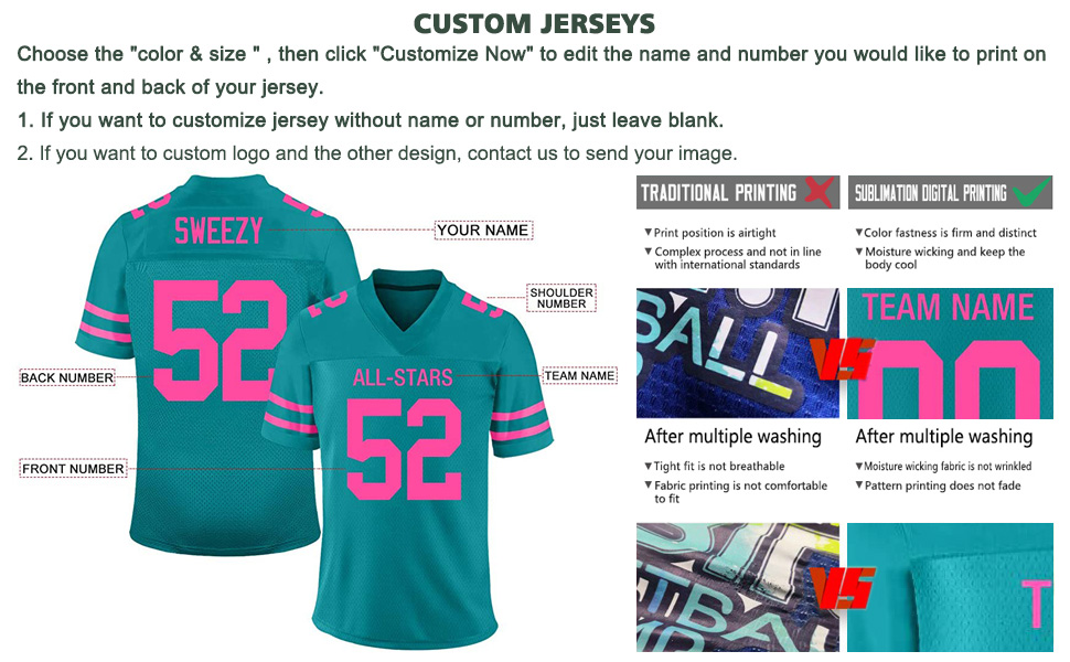 all star football jerseys
