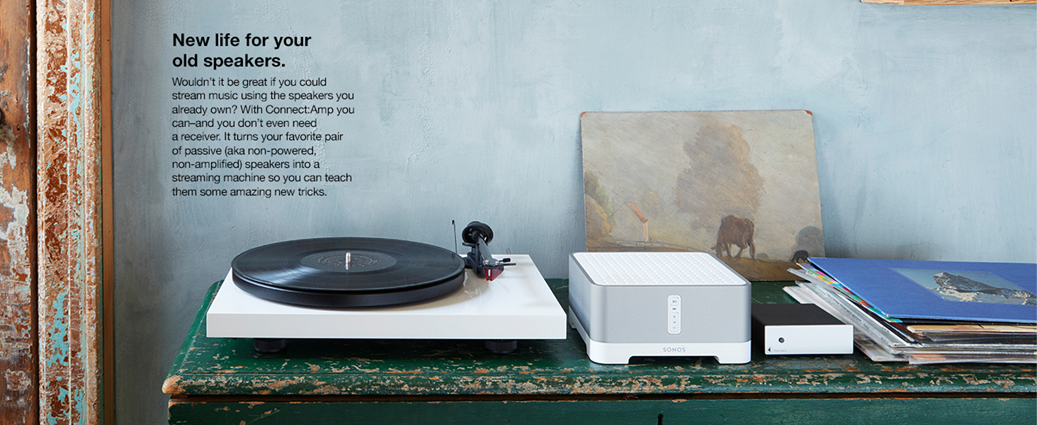 Sonos ConnectAmp Wireless Home Audio Amplifier for Streaming Music