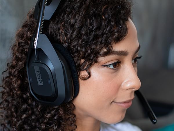 Headset Sem Fio ASTRO Gaming A50 + Base Station Gen 4 com