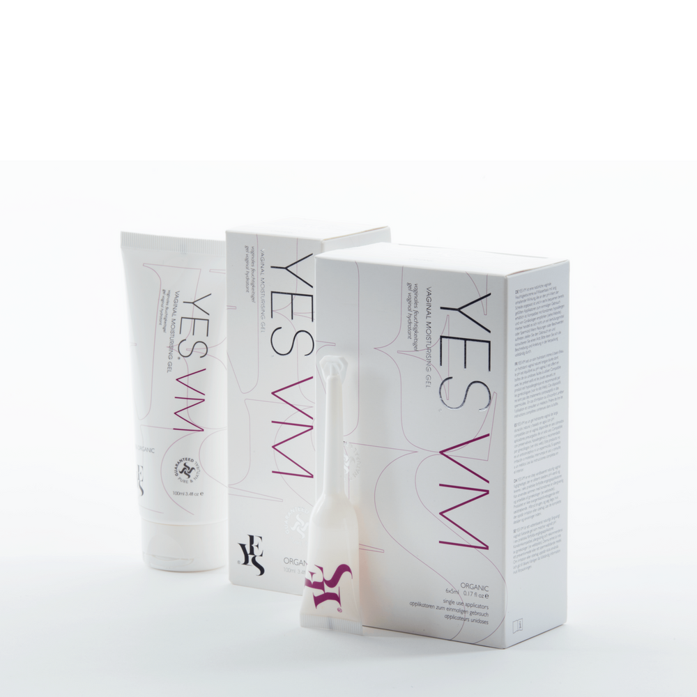 YES VM APPS organic vaginal moisturising gel in applicators, 6 x 5ml