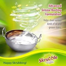 Skrubble dishwash tub 700g pack of 4