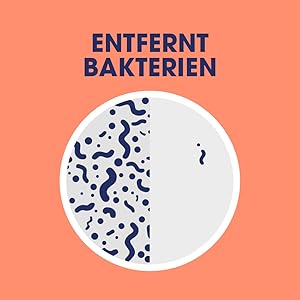 Entfernt Bakterien