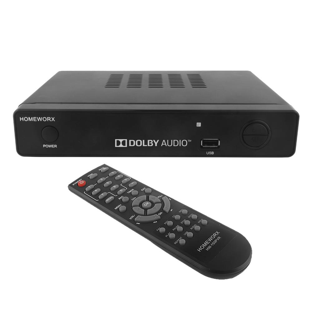 Mediasonic HomeWorx ATSC Digital Converter Box w/ TV